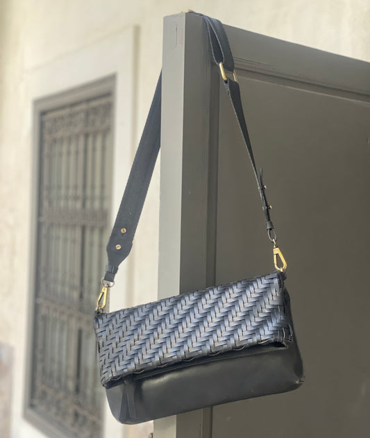 Recycled OBP Shoulder strap - Black