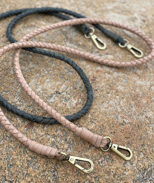 Braided Leather Strap