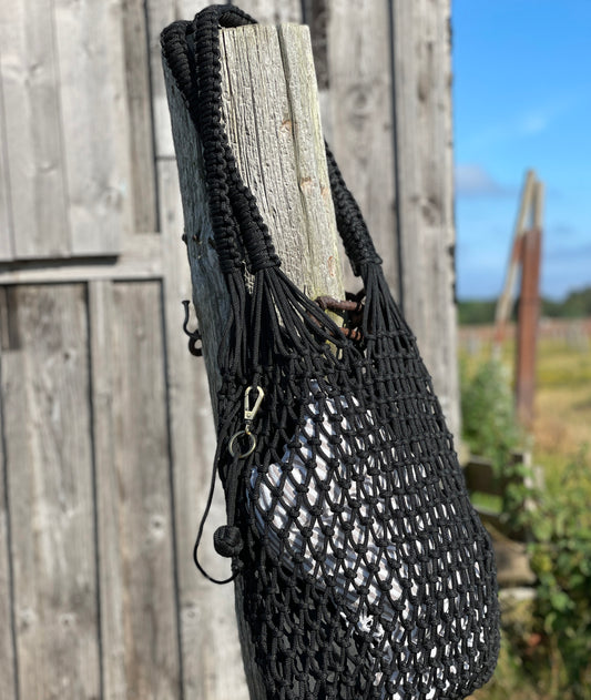 Recycled OBP Knot BIG Bag - Black