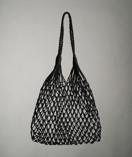 Recycled OBP Knot Bag - Black