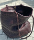 Soft Leather Tote - Deep Chestnut